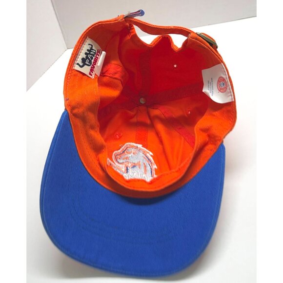 Boise State Broncos Strapback Hat Two Tone BSU Cap Blue Orange College Football - Picture 4 of 8